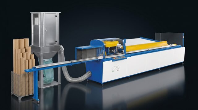 GAVO Meccanica automatic core cutting machine for cardboard tubes