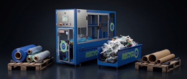 RECYCLO separating residual material from cores
